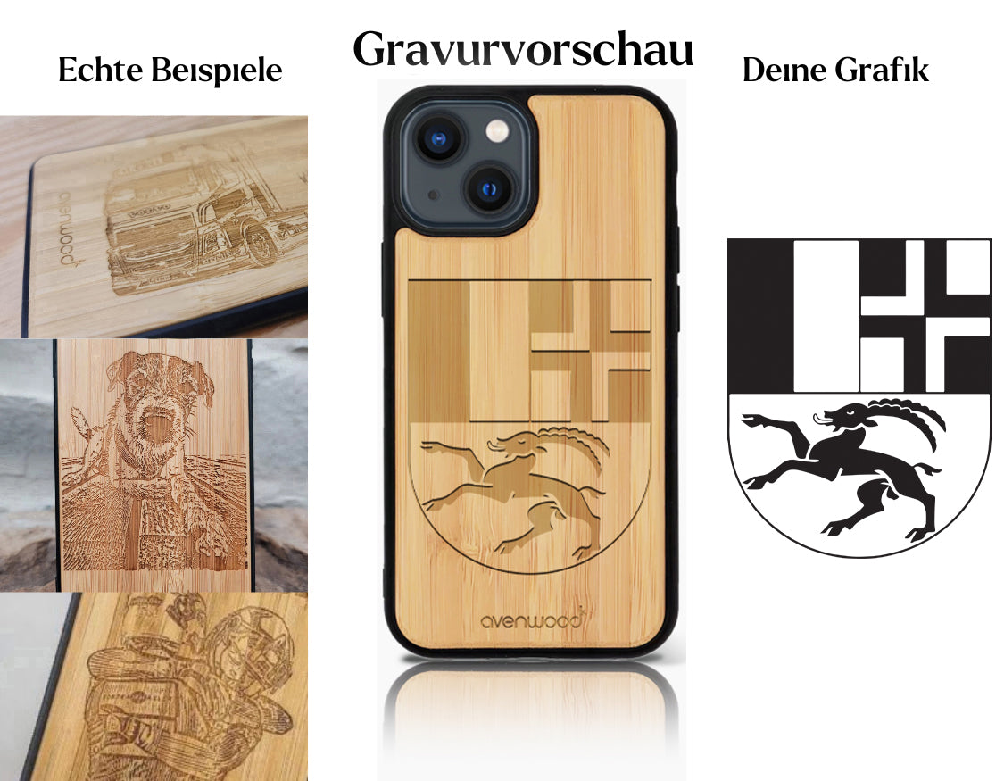 INDIVIDUEL iPhone 15 bambou plastique